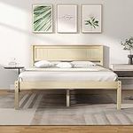 Giantex Wood Full Platform Bed with