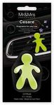 Mr & Mrs Fragrance Cesare Citrus Car Air Freshener, EVA, Green, 6x4x8 cm, 1 Unit