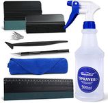 NEWISHTOOL Vinyl Wrap Tool Kit, Car Tint Windows Kit, PPF Installation Kit, Wallpaper Smoothing Tool Kit, Window Tint Tools W/Spray Bottle 500ML, Vinyl Squeegee Tool, Vinyl Wrap Knife, Cleaning Towel