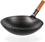 YOSUKATA Carbon Steel Wok Pan - 14"