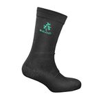 Black Shamrock Emerald Socks