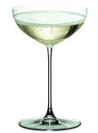 Riedel Veritas Coupe Glasses, Set of 2, Clear