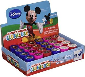 Disney Mickey Mouse Self-inking Stamps Birthday Party Favors 24 Pieces (Complete Box)