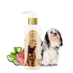 Pet Life Organic Dog Shampoo for Healthy Shiny Coat for Shih Tzu Dog & Puppy Nourishing Hair, Healthy Coat & Shiny Body Wash – Made with Natural Ingredients for All Dog Breed - 200 Ml