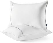 Bedsure Queen Pillows Set of 2, Hotel Pillows Queen Size 2 Pack, Fluffy Twin Bed Pillows for Sleeping with Breathable Cover Soft & Supportive Pillows for Side, Back or Stomach Sleepers