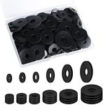 120pcs Flat Rubber Washers, 30/25/2