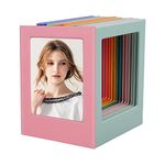 10 Color Magnetic Photo Frame Plastic Refrigerator Magnets Fridge Frames Mini Table Photo Frame for Fridge Plastic Refrigerator Magnets