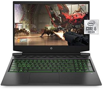 HP Pavilion Gaming 16 Laptop PC, NVIDIA GeForce GTX 1650 Ti, Intel Core i5-10300H, 8GB DDR4 RAM, 512GB PCIe NVMe SSD, 16.1" Full HD, Windows 10 Home, Backlit Keyboard (16-a0020nr, 2020 Model)
