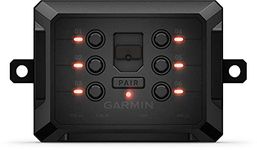 Garmin PowerSwitch, 6 Gang Compact Digital Switch Box, Switch Panel for Car SUV UTV ATV Caravan Boat Marine, Rugged Switch Box, IPX7 Rated, Requires Compatible Garmin SatNav or Smartphone