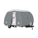 Classic Accessories Over Drive PolyPRO3 Deluxe R-Pod Travel Trailer Cover, Fits up to 13' 7" Long - Trailer Body Only (80-198-141001-00)