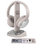 Avantree Crescendo 3D – 3D Surround Sound Wireless Headphones for TV Watching, Cinema Mode, Transmitter Charging Dock with HDMI ARC Passthrough for Soundbar, 60H Playtime, Replaceable Battery