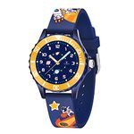 Kids Watch for Boys Time Learning Watches Waterproof Silicone Children Toddler Wrist Watches Analogue Time Teacher Gift for Boys Girls