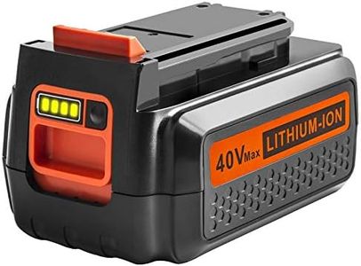 40V Lithium Battery for Black and Decker 3.0Ah Battery Replacement for LBX2040 LBXR36 LBXR2036 LST540 LCS1240 LBX1540 LST136W Compatible with Black Decker 40V Cordless String Trimmer Mower Tools