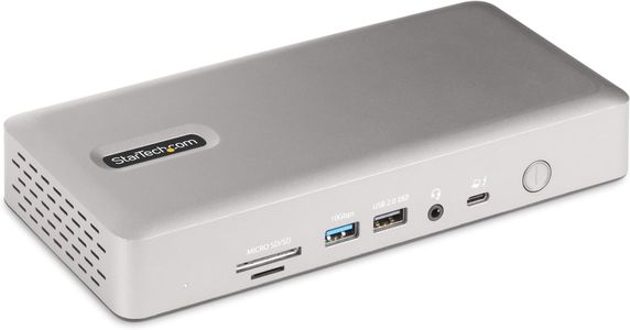 StarTech Thunderbolt 4 Dock – Dual 4K, 16-Port, 100W Charging, HDMI/DP