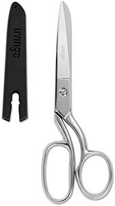 LIVINGO 8" Professional Heavy Duty Tailor Fabric Scissors, Dressmaker Sewing Classic Stainless Steel Ultra Sharp Forged Shears, Bent(20.3cm)