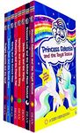 My Little Pony 8 Books Collection Set (Princess Celestia and the Royal Rescue, Princess Luna and the Winter Moon Festival, Pinkie Pie and the Party & MORE!)