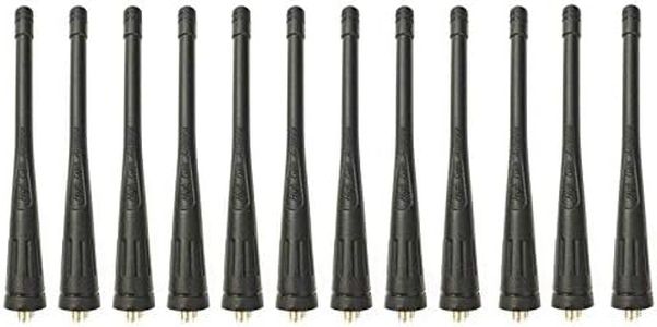 UHF 400-470 Mhz Antenna SMA Female Antenna for Two Way Radio Compatiable with Baofeng BF-888S Arcshell AR-5 777s Retevis H-777 Two-Way Radio (12 Pack)