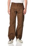 Dickies mens Relaxed Fit Sanded Duck Carpenter jeans, Brown Duck, 32W x 30L US