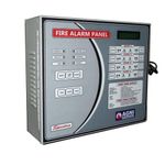 ECO FIRE 2 Zone Fire Alarm Panel (Stander Size, Red)