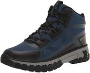 BASS OUTDOOR Men's Peak Seamless Hiker Mid Hiking Boot, Ensign Blue, 7