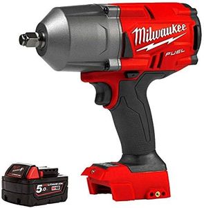 Milwaukee M18FMTIW2P12 18V Fuel Brushless 1/2" Impact Wrench with 1 x 5.0Ah Battery