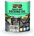 RUSTINS Decking Oil Natural Oak 5L,DOOAW5000