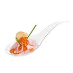 Tear Drop Tasting Spoons - Appetizer Spoons - Tasting Spoons -50 count- Disposable Clear Plastic - Ideal for Appetizers, Desserts, Dips, Sauces and More!…