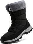 Topwolve Snow Boots Men's Waterproo