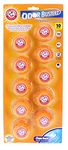 Arm & Hammer Odor Busterz Balls Air Freshener and Odor Eliminator, Orange, 10-Piece