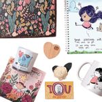 Alicia Souza |The Amazing Birthday Girl Gift Box |Mug, Spiral Notebook, Heart-shaped Teddy Stamp, Magnetic Photo Frame, Scented Candle, Greeting Card |Gifts for Birthday Girl |Sturdy Reusable Box