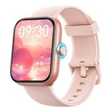 Smart Watch for Men Women - 1.91" Fitness Tracker [Bluetooth Call &Alexa Built-in & AI Voice] with Heart Rate Monitor, Step Counter, Sleep Monitor, Fitness Watch with 110+ Sports Modes & IP68 (Pink)