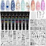 Biutee Nail Stamper Kit Nail Art St
