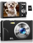 Digital Camera, FHD 1080P 48MP Auto