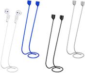 4pcs Earbuds Lanyard, Magnetic Anti