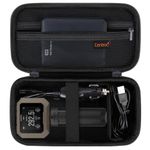 Canboc Carrying Case Compatible with Garmin Xero C1 Pro Compact Chronograph, Mesh Pocket fit Cable, Portable Charger, Power Bank, Black (Case Only)