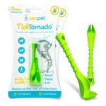 ZenPet Tick Tornado Tick Remover Tool for Dogs, Cats, Horses, Humans (2 Pack) – Safe & Easy Tick Removal, Vet-Approved Grabber Tool for Hiking, Camping, Travel, Lyme Disease & Infection Prevention