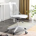 Acrylic Clear Desk Chair Modern Hom