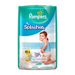 Pampers Splashers Disposable Swim Pants Diapers, Large, 11 Count - Unisex