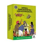 Jataka, Panchatantra, Hitopadesha Collection: 24 Book Set | Indian History, Folktales & Humor | Cultural Stories for Kids & Adults | Illustrated Children's Comic Books | Amar Chitra Katha