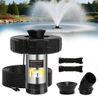 KYZDZQ 15000 GPH Pond Fountain Aerator, 110V,Floating Pond Fountain Pump with Stainless Steel Body, Pond Aerator Pump for Small & Large Ponds and Lakes (Black)