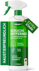 PRINOX® Geruchsneutralisierer 580 ml - Enzymreiniger Konzentrat - Geruchsentferner gegen alle Gerüche, wie Katzenurin Geruch auf Sofa, Sessel, Matratze, Auto, Matratze