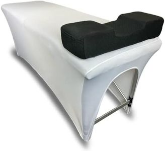 Spa Bed Cover for Lash Extension Bed TopBuy Lash Bed Cover - Excellent for a Lash Table or Massage Bed (White)