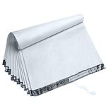 Large Poly Mailers 14.5 x 19 Self Seal Shipping Bags for Small Business, Clothing Packaging Bags, 200 Pack Shipping Envelopes, Tear Proof & Waterproof, White