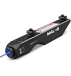 Votatu M4L-B Blue Laser Sight Compatible with M-Lok Rail Surface, Ultra Low-Profile Tactical Rifle Compact Blue Dot Laser Beam with Strobe Function Magnetic Rechargeable