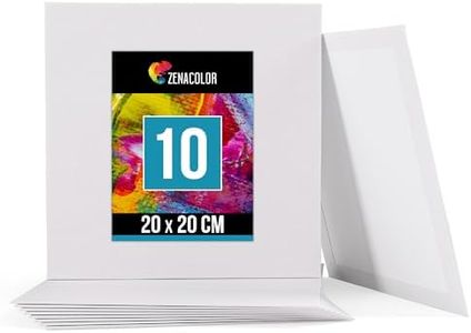 Canvas Board 20x20cm - 10 Canvas
