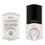 Kwikset HomeConnect 620 Z-Wave Long Range Enabled Keypad Smart Lock Convenient Keyless Entry, Customizable User Codes, Ring Alarm Compatible, Hub Required, Sold Separately Satin Nickel Traditional