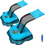 Uharbour Pool Animal Escape Ramp, Frog Saver for Swimming Pool, Pool Frog Saver, Frog Pool Escape, Pool Frog Escape Ramp, Frog Saver for Swimming Pool, Floating Log for Pool Critters(2 Pack)