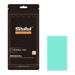 SYY Thermal Pad, 80x40x1.5mm, Soft Silicon Thermal Compound, High Temperature Resistance and Non Conductive for Laptop Heatsink/GPU/CPU/LED Cooler