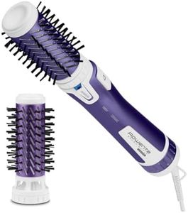 Rowenta Brosse soufflante rotative Brush Activ' Volume & Shine, Séchage et volume, 1000 W, 2 brosses céramique CF9530F0