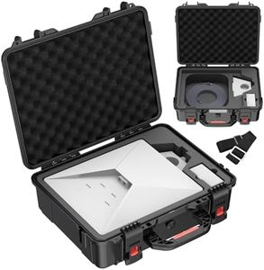 MEKEET Starlink Mini Case- IP67 Waterproof Starlink Mini Hard Case with Portable Strap- Precision Cut Foam for Starlink Satellite Dish and Accessories- Storage Bag for Travel Outdoor Camping Hiking